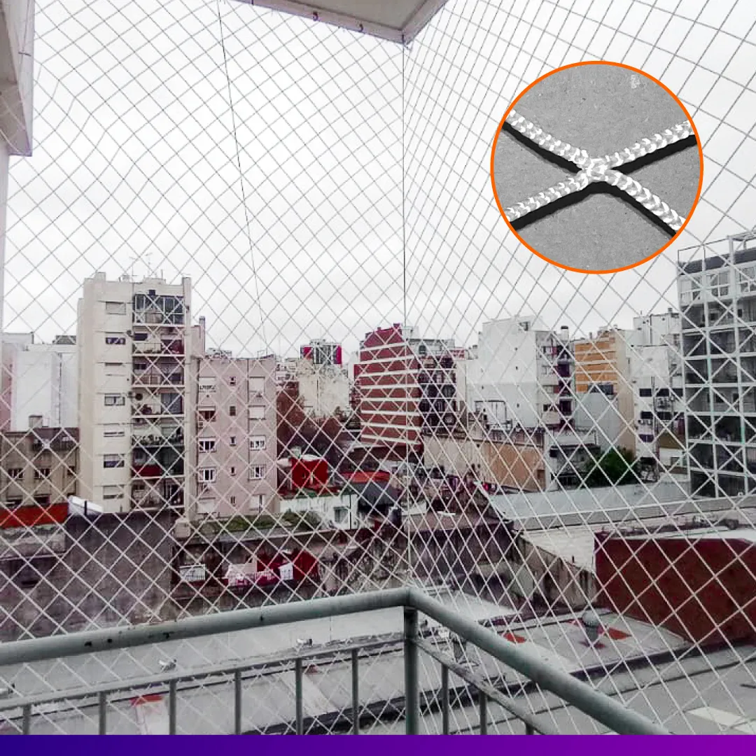 Redes para balcones y ventanas