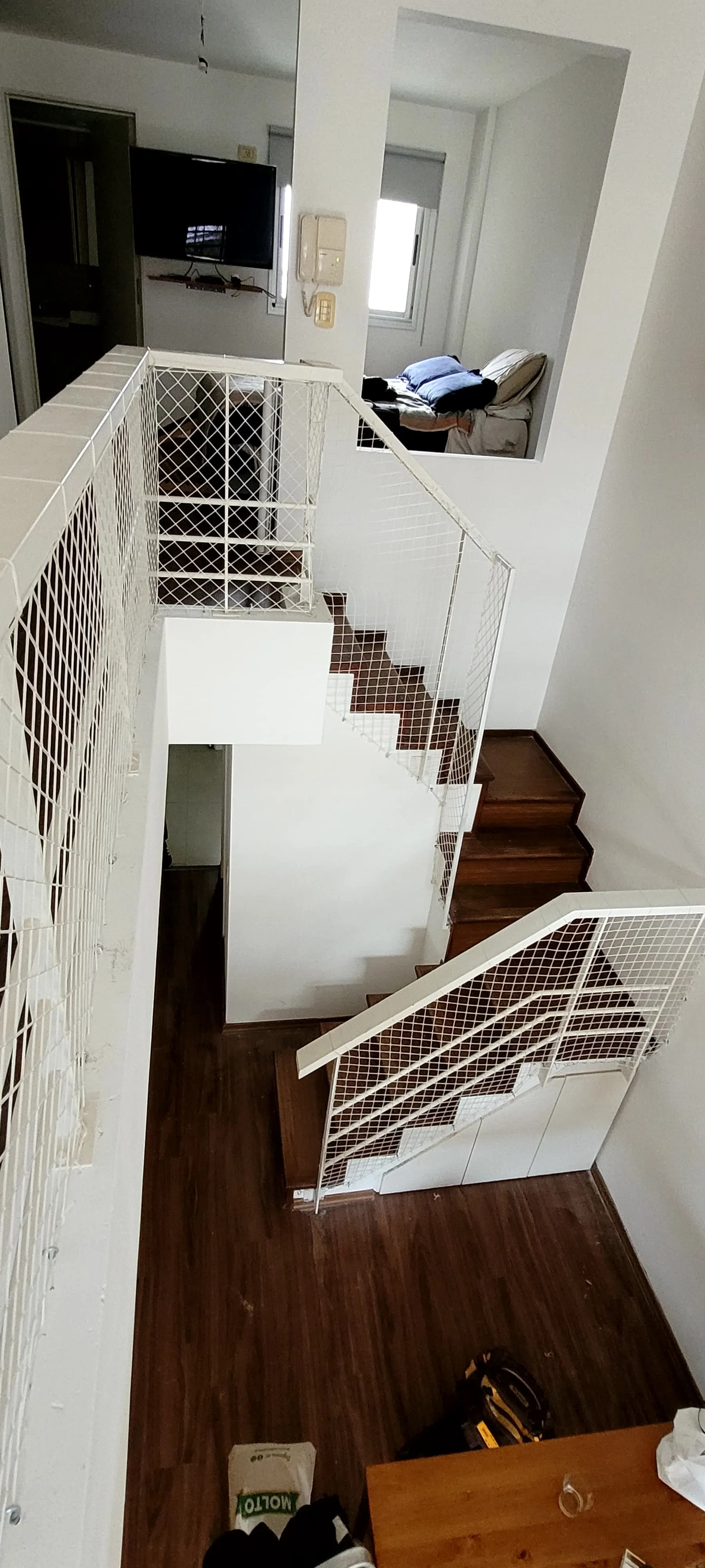 Redes para escaleras en CABA: trabajo realizado 4