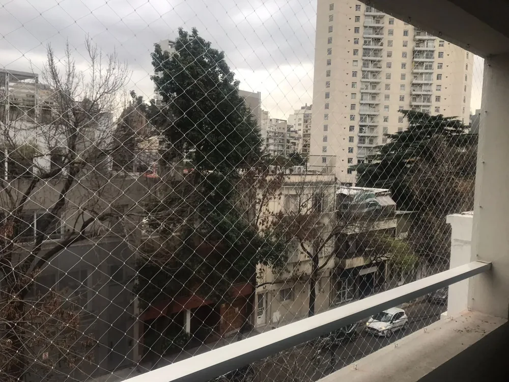 Redes para balcones en Caballito: trabajo realizado 4