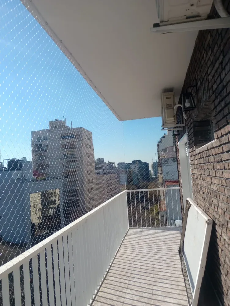 Redes para balcones en Caballito: trabajo realizado 6