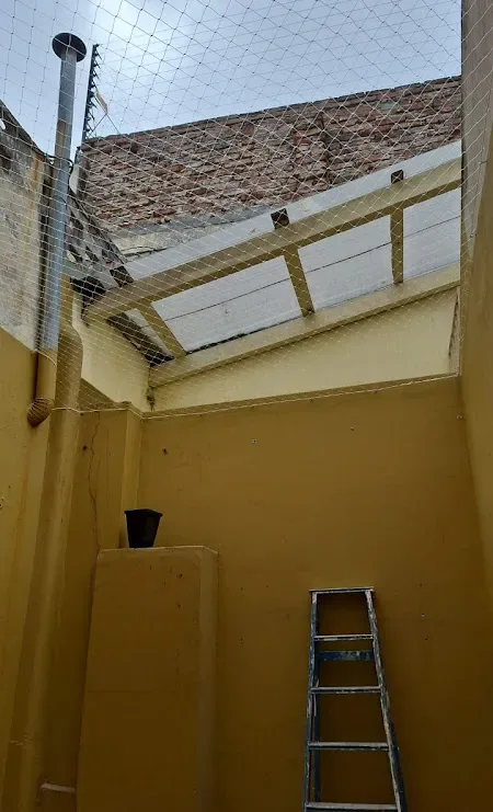Redes para pozos de aire en Belgrano: trabajo realizado 2