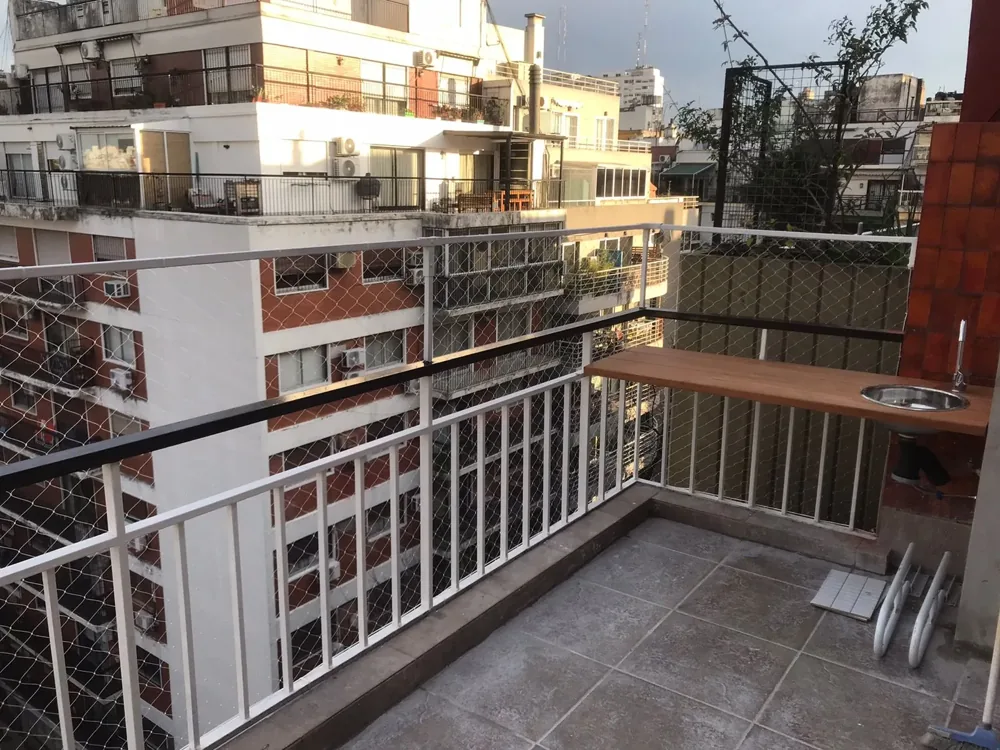 Redes para terrazas en Palermo: trabajo realizado 6