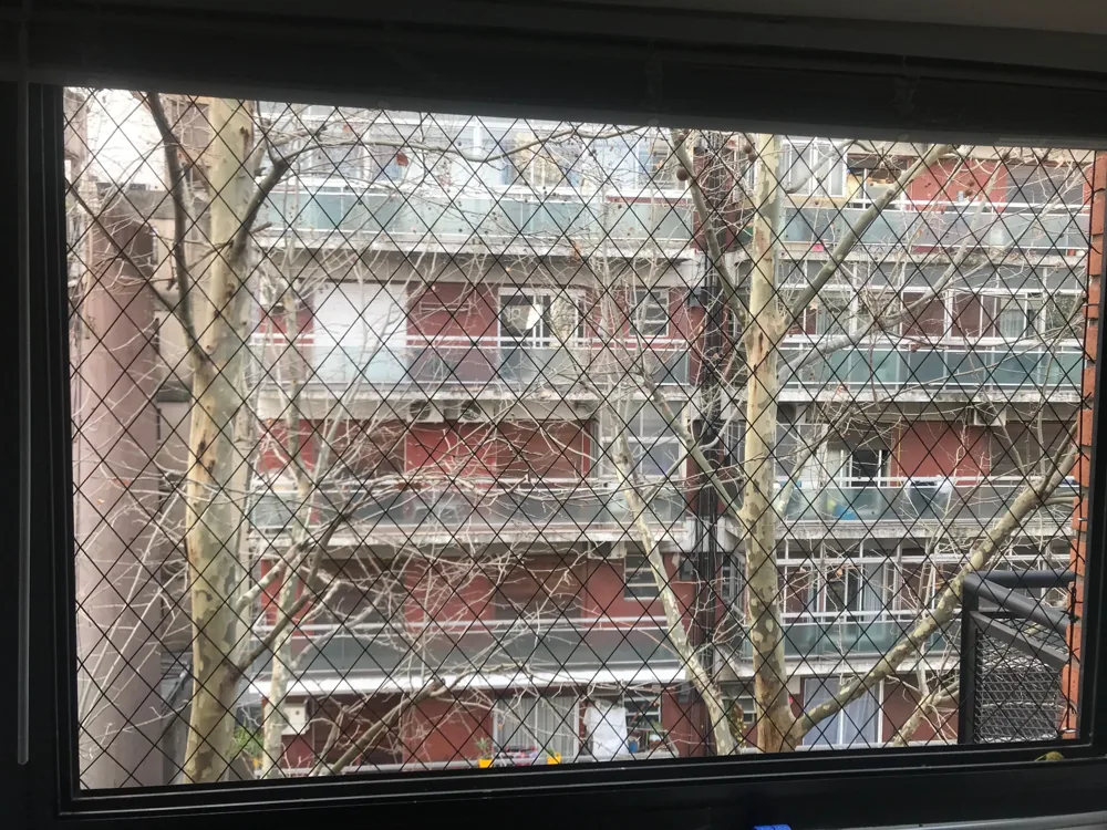 Redes para ventanas en Caballito: trabajo realizado 5